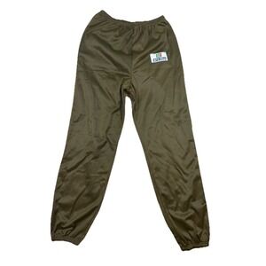 Italian Army Esercito Track Jogger Pants Size Small Green Sport Training Fitness